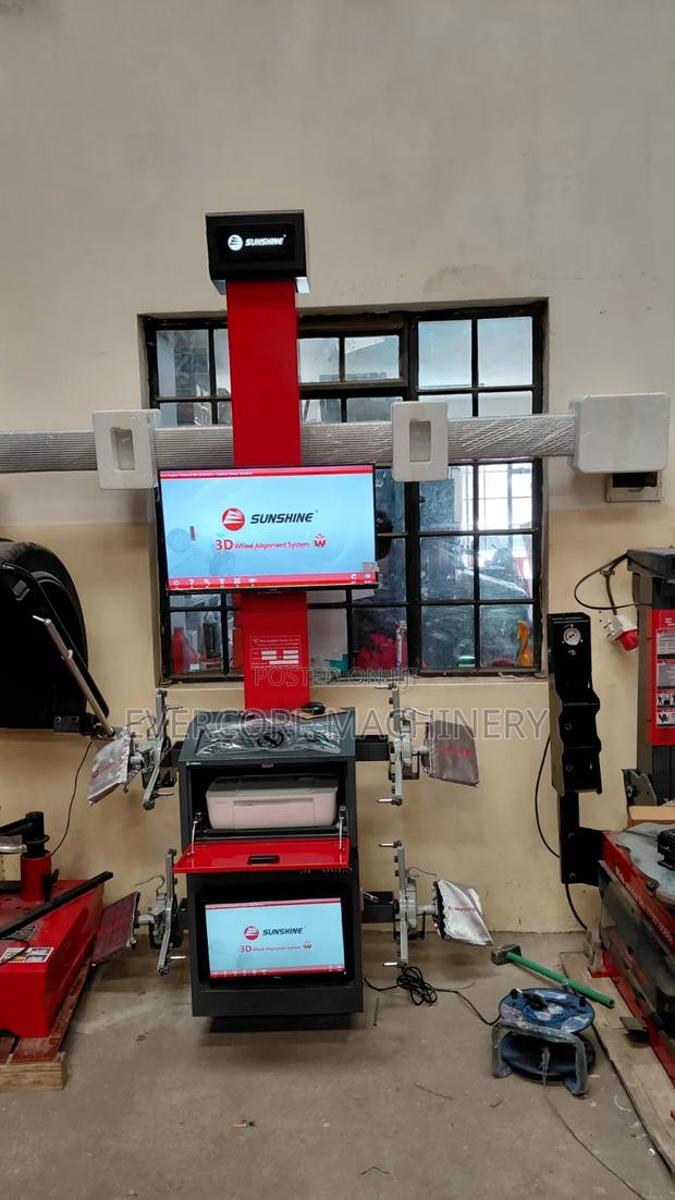 Commercial Updted Wheel Alligment Machine 3d