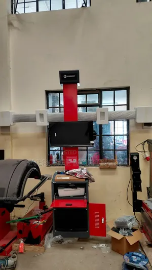 3d Wheel Alignment System With 2 Computers and Printer.