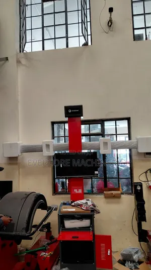 3d Wheel Alignment System With 2 Computers and Printer.
