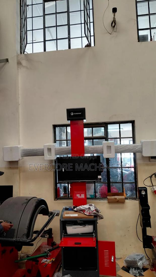 3d Wheel Alignment System With 2 Computers and Printer. - thumbnail 2
