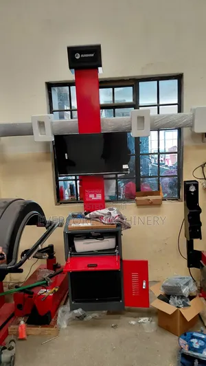 3d Wheel Alignment System With 2 Computers and Printer.