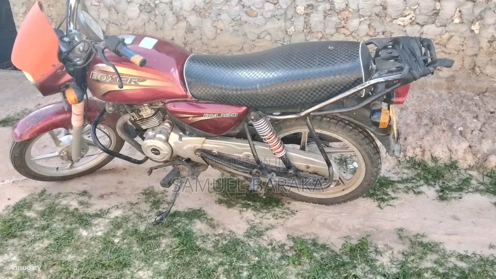 Bajaj Boxer 2014 Red