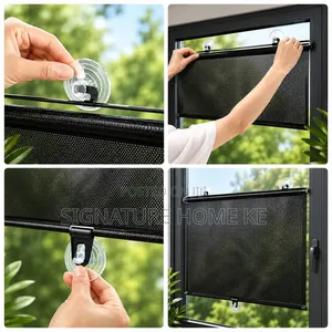 Retracting Black Out Window Blinds