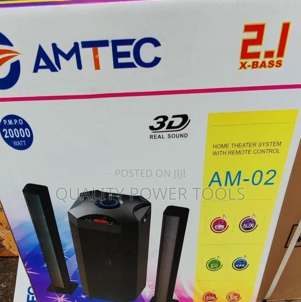 Amtec Am-02 2.1ch Home Theatre Sub Woofer-Bluetooth/Fm/Usb