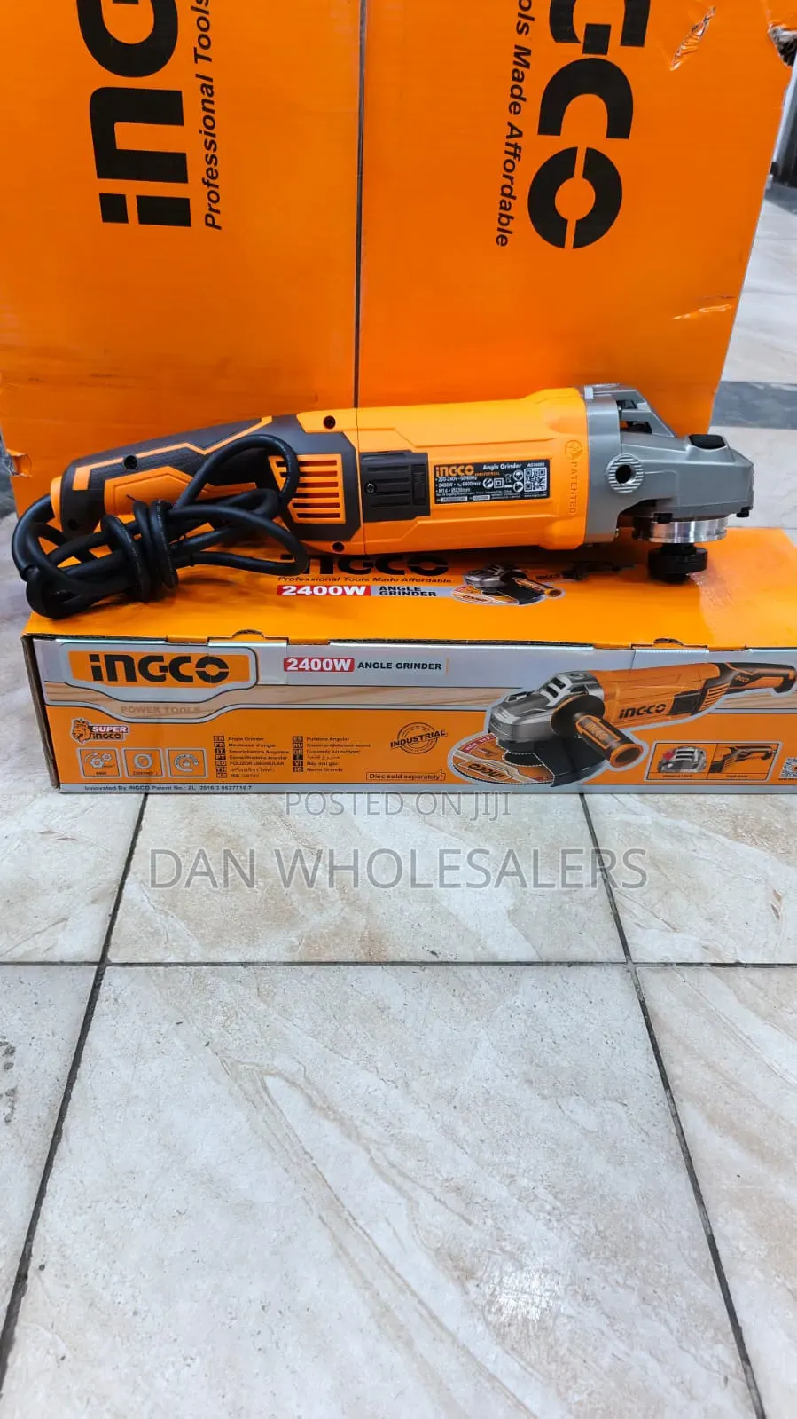 Ingco Angle Grinder 2400watts