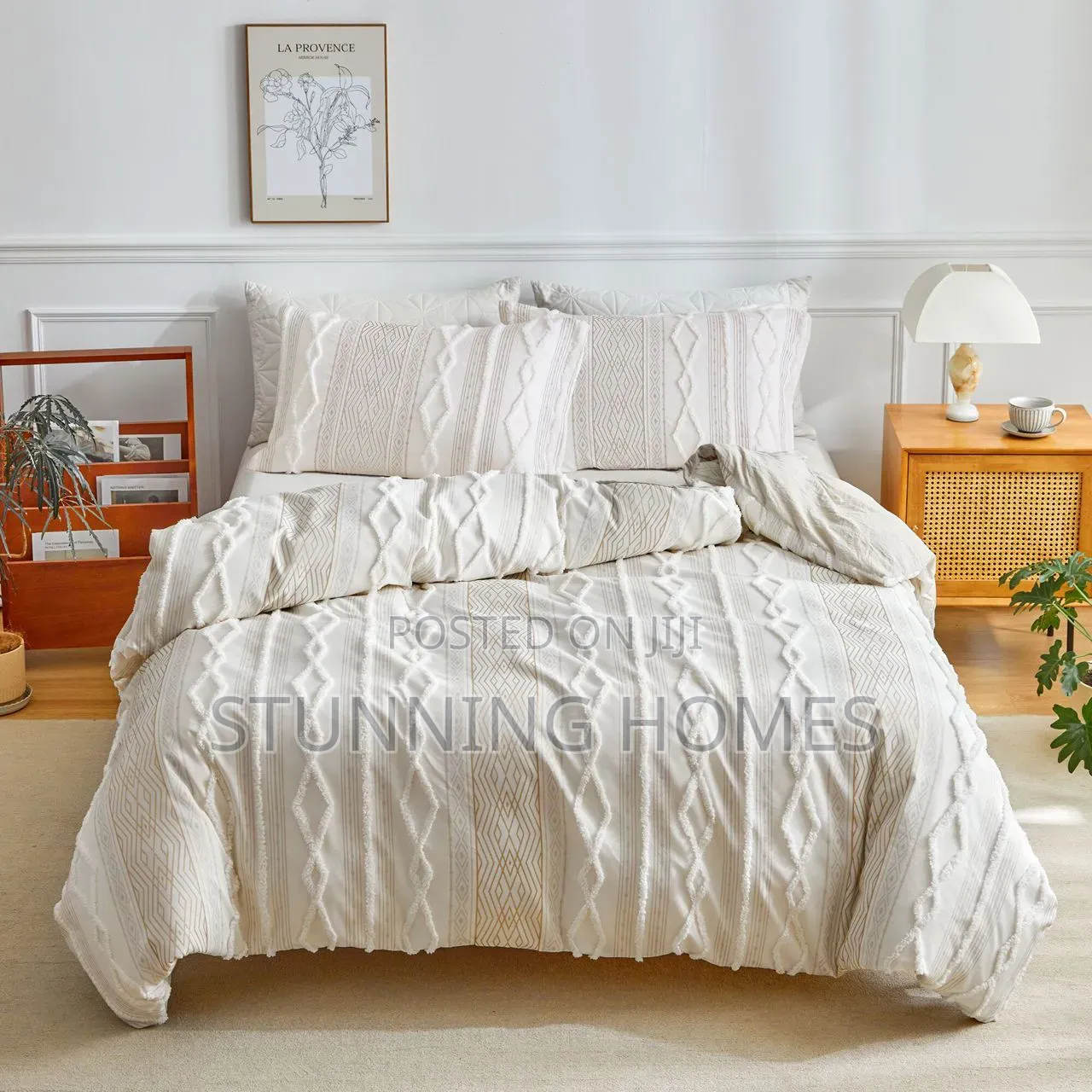 Luxurious Tufted Duvet Cover Set