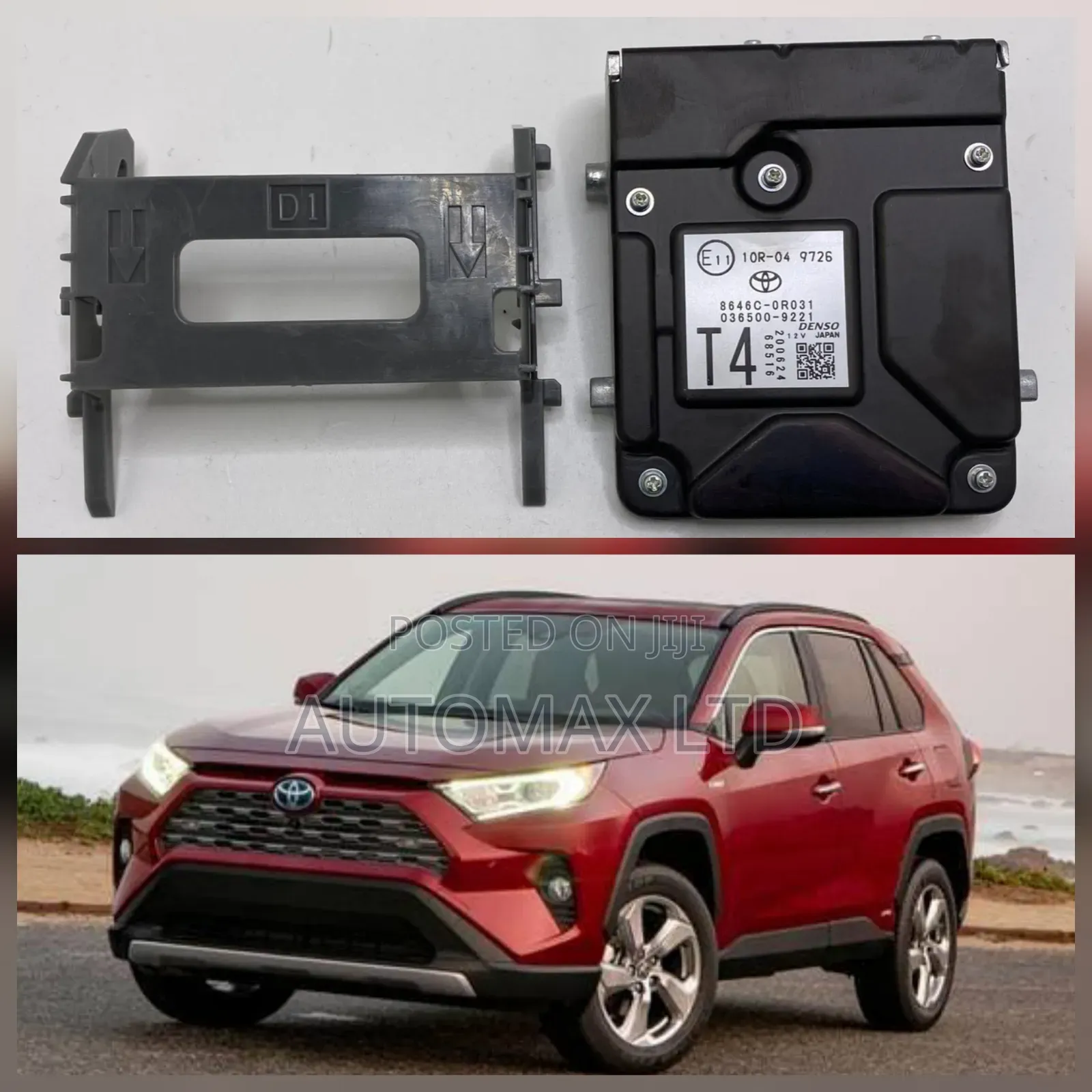 Toyota Rav-4 Yr2020+ Forward Distance Recognition Camera