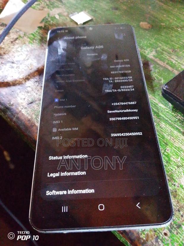 Samsung Galaxy A06 64 GB Gray - thumbnail 4