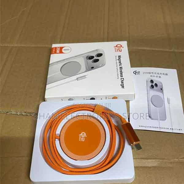 Premium Wireless Qi2 Magnetic Fast Charger 25w – - thumbnail 2