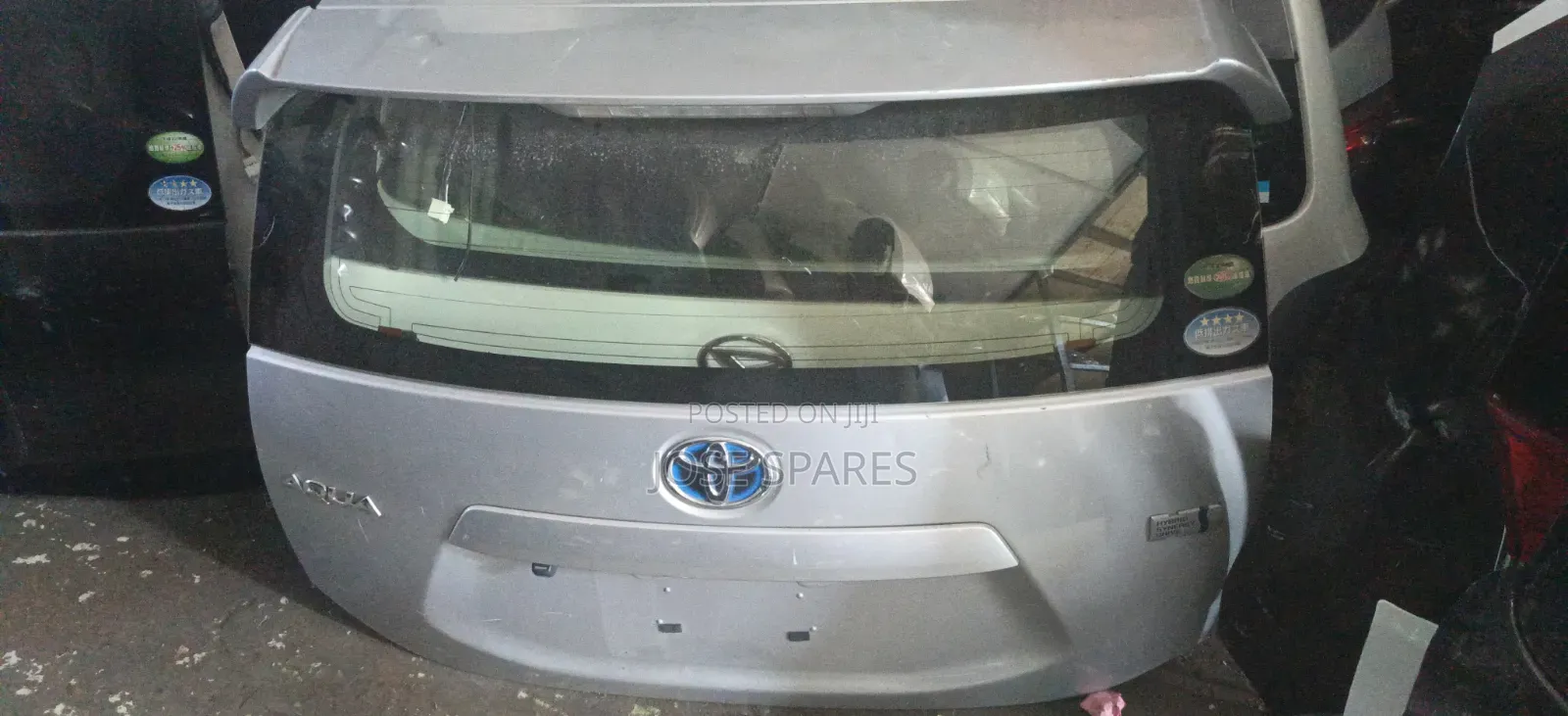 Toyota Aqua Boot / Tailgate Complete – Genuine Used Part