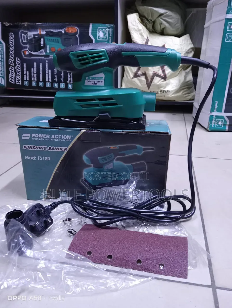 Fs180 Poweraction Finishing Sander/Wall Sander