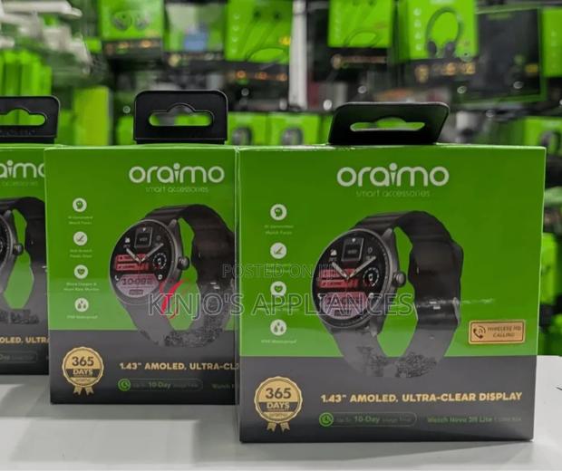 Oraimo Watch Nova 2r Lite Osw 824 With *Amoled* Watch - thumbnail 2