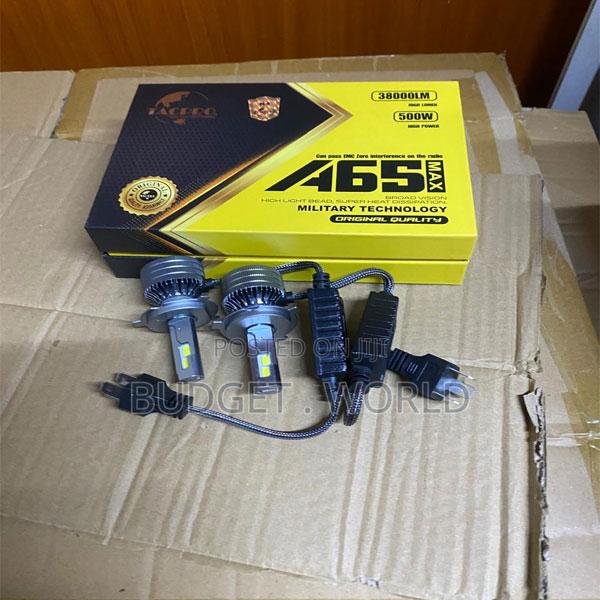 A65 Max H4 Automotive Led Bulbs – Crystal Clear White Illum