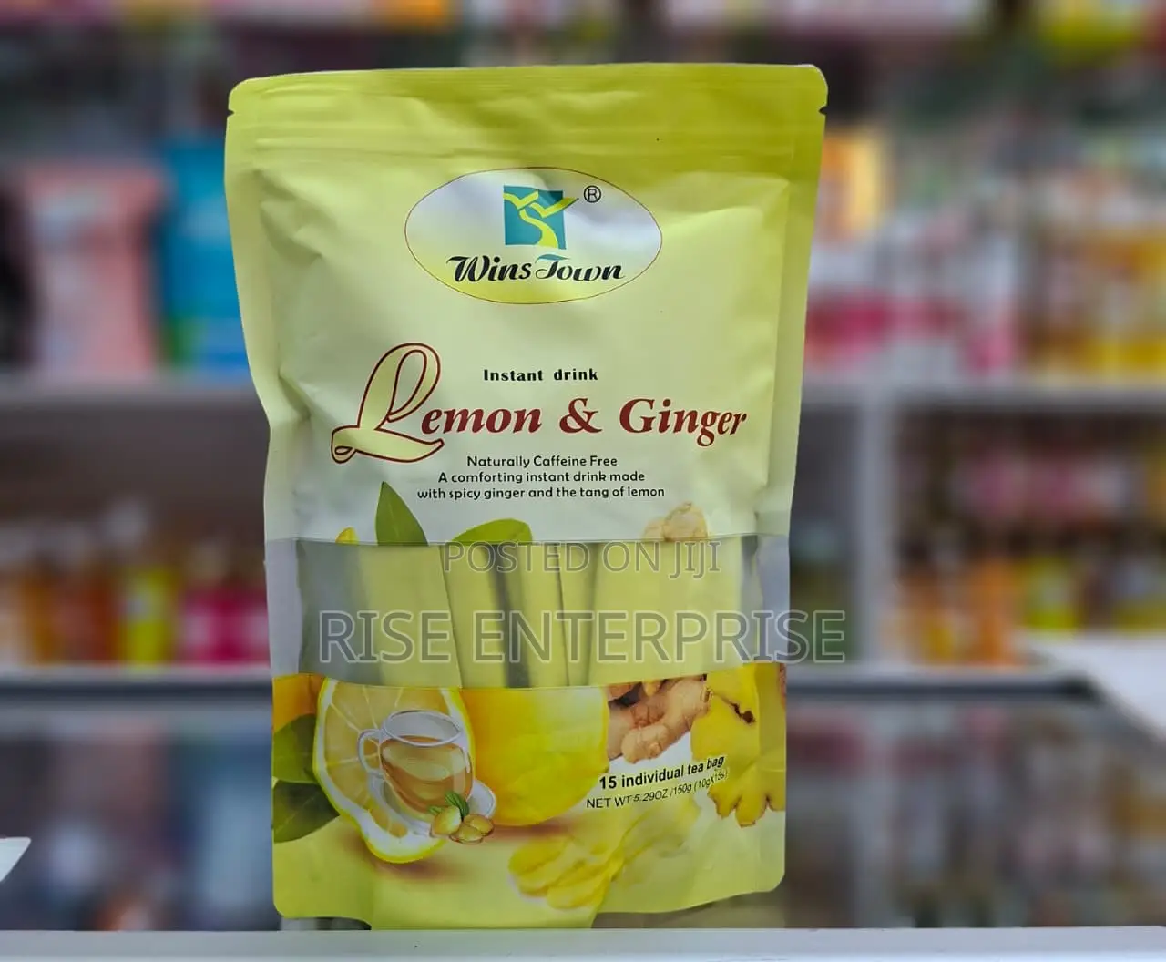 Winstown Lemon Ginger Instant Comforting Tea