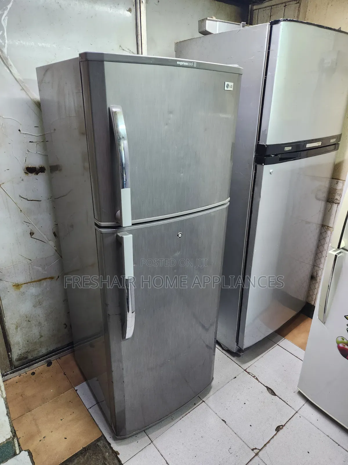 Dark Silver Large Fridge