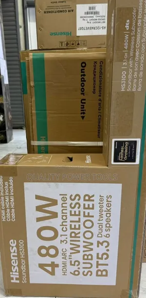 Hisense Hs3100 - 480w, 3.1 Ch Bluetooth-Enabled, Dolby Audio