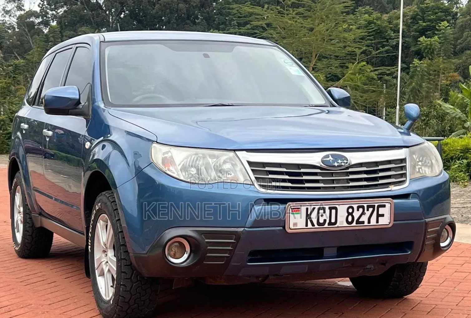 Subaru Forester 2008 Blue