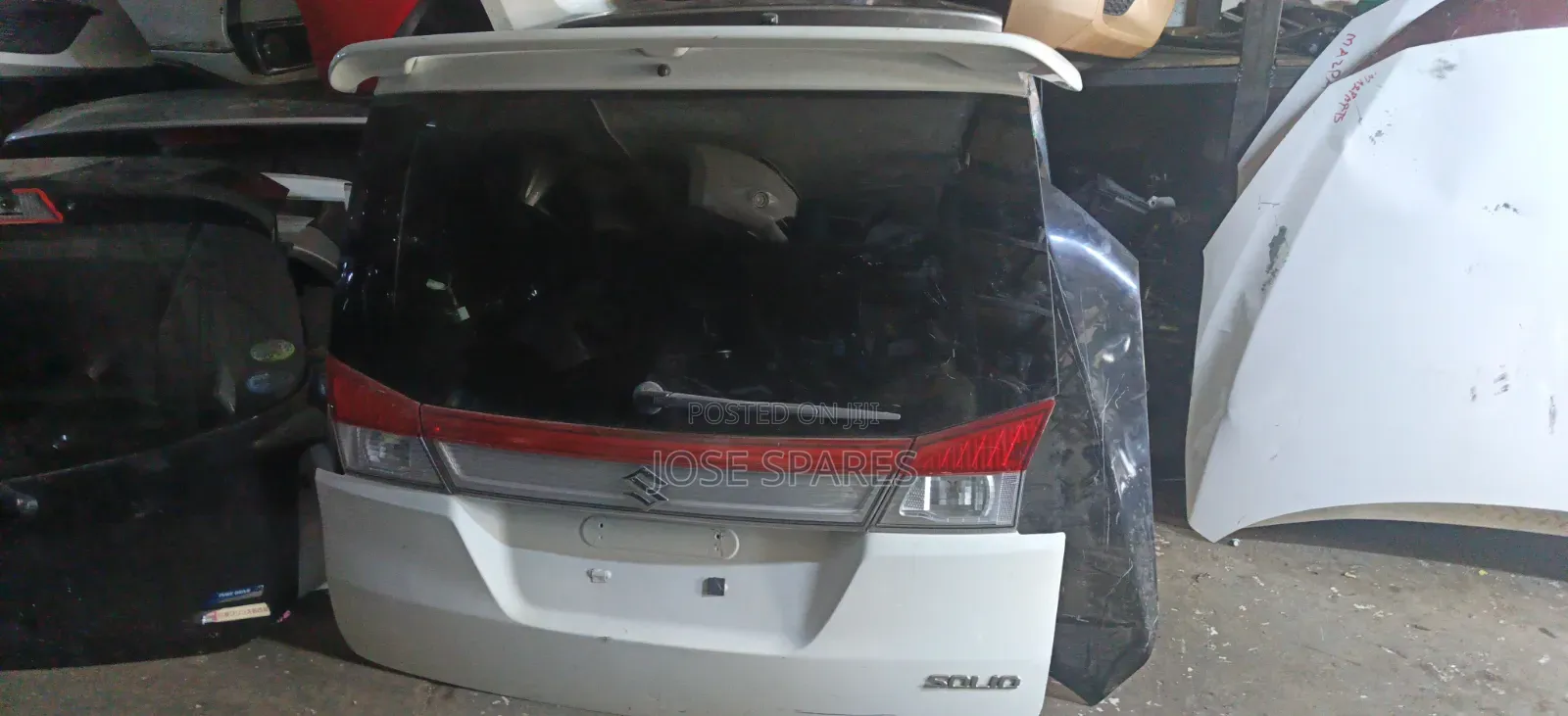 Suzuki Solio Boot / Tailgate Complete – Genuine Used Part
