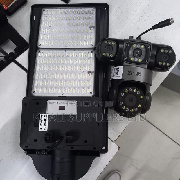 Solguard 2-in-1 Integrated Solar Street Light and Security Camera - main view