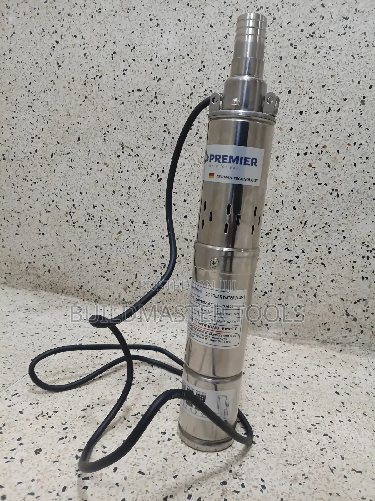 Premier Dc Solar Submersible Pump