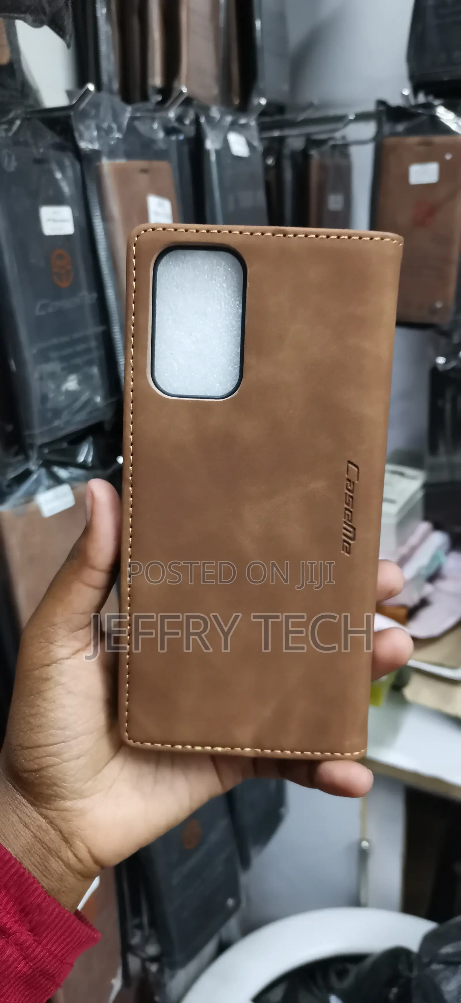 Caseme Flip Wallet Case Coffee/Retro Brown.