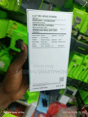 New Mobile Phone 64 GB Black