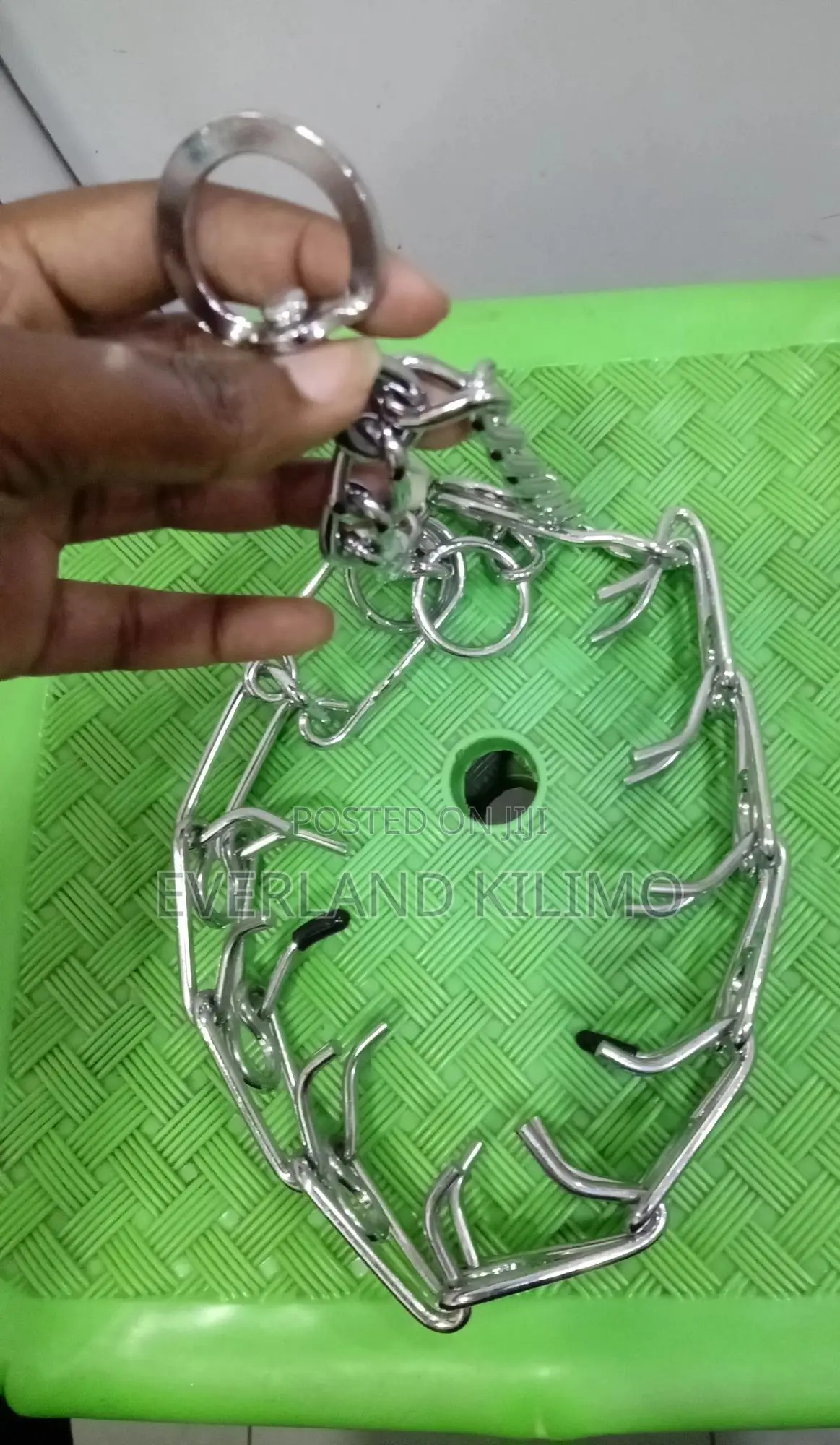 Stainless Steel Prong Dog Collar