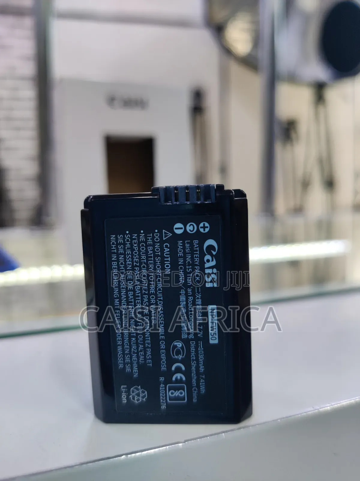 Caisi Np-Fw50 Rechargeable Battery 1030mah for Sony Cameras