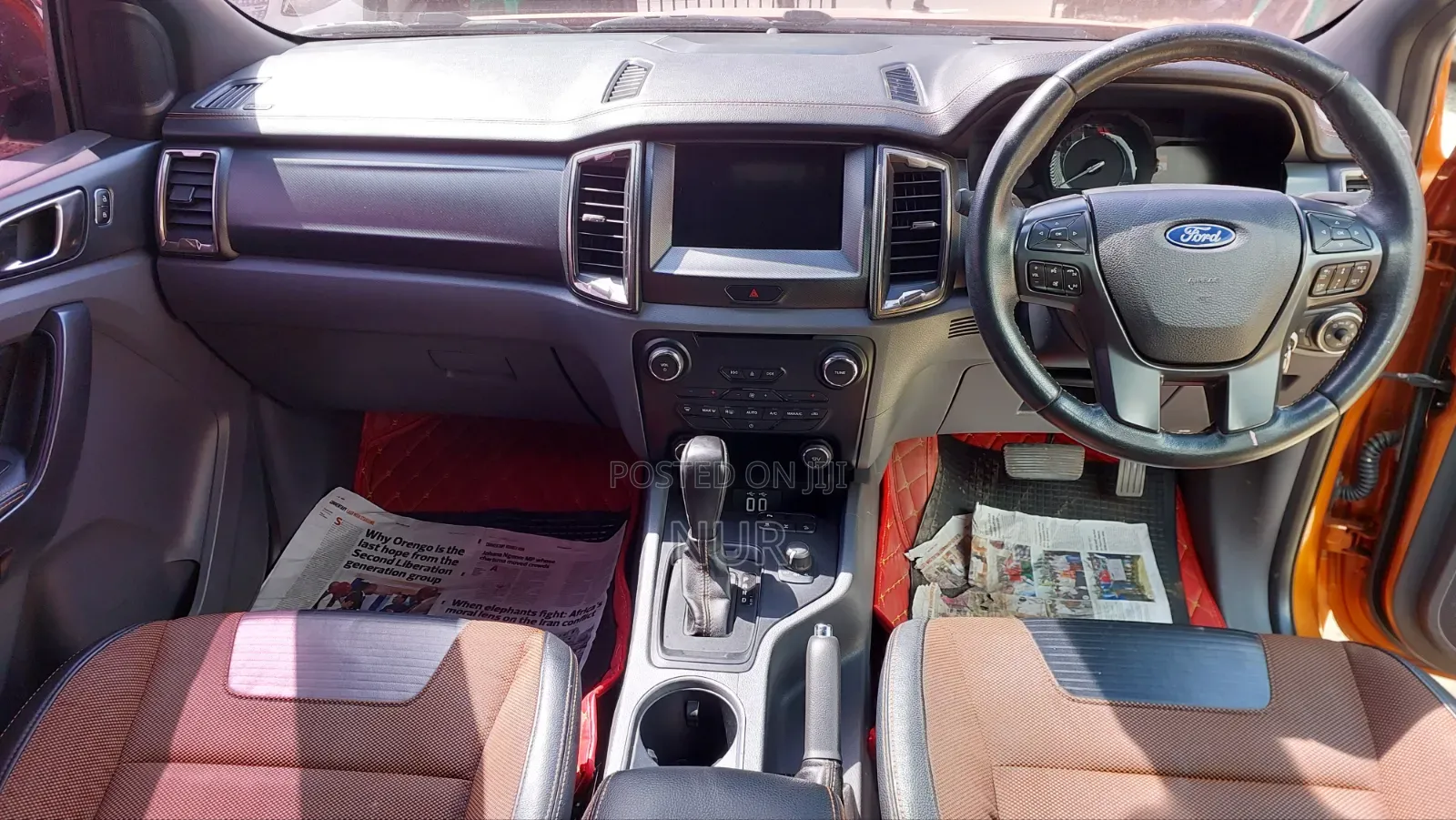 Ford Ranger 2019 Orange