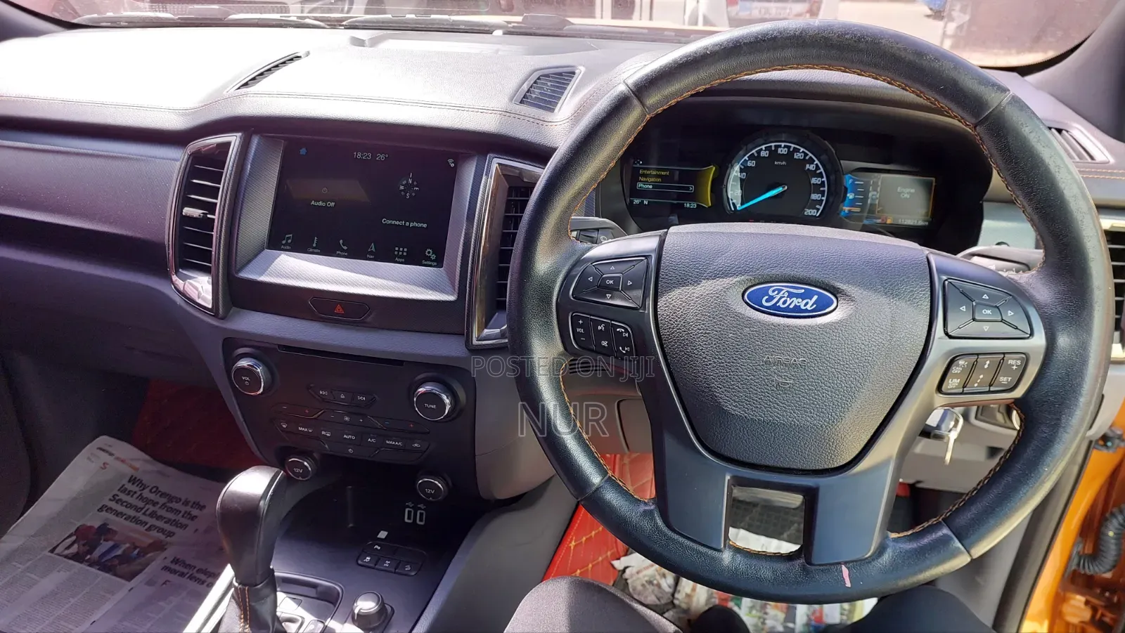 Ford Ranger 2019 Orange