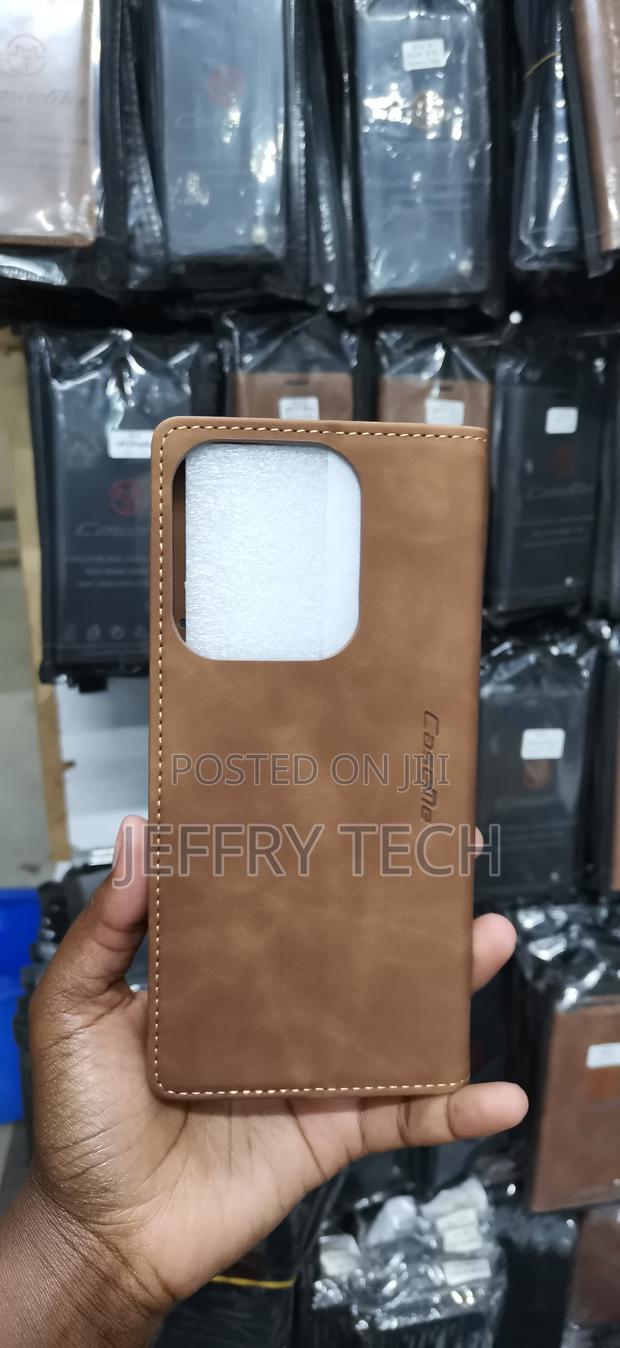Caseme Brown Pu Leather Wallet Flip Case - thumbnail 2