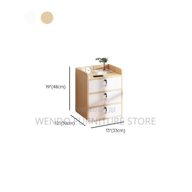 Office Cabinet; Three Drawers Wooden Office Cabinet - thumbnail 2