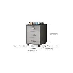 Office Cabinet; Three Drawers Wooden Office Cabinet