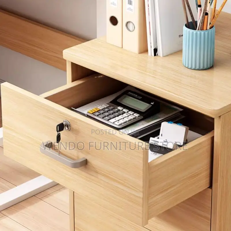 Office Cabinet; Three Drawers Wooden Office Cabinet