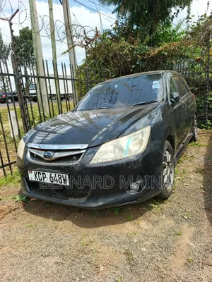 Subaru Exiga 2010 Black