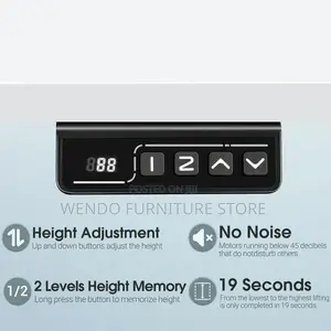 Office Table; 1200mm Office Adjustable Home Ergonomic Desk