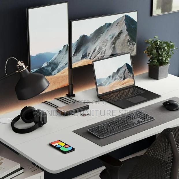 Office Table; 1200mm Office Adjustable Home Ergonomic Desk - thumbnail 7