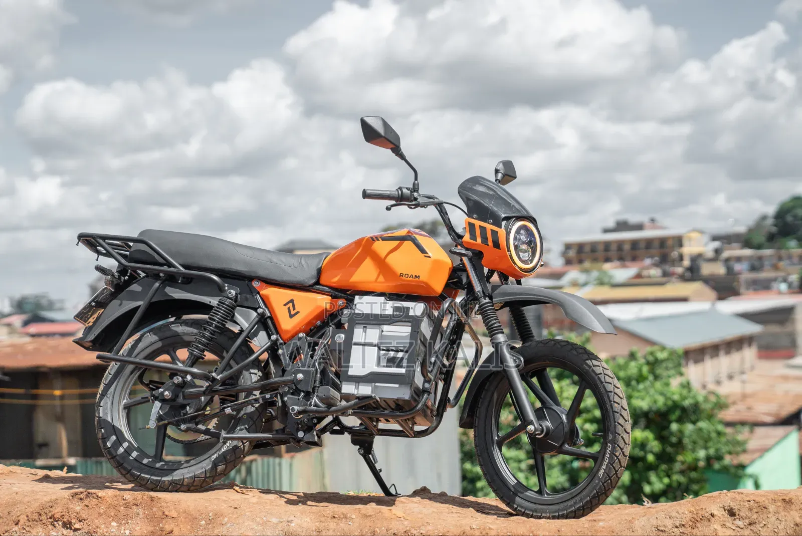 New Motorcycle 2017 Orange