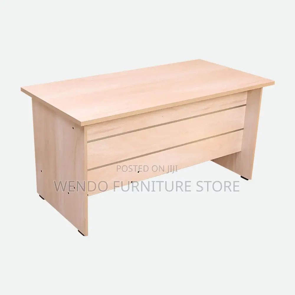 Office Desk; 1 Meter Brown Home Clerical Pc Table