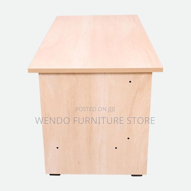 Office Desk; 1 Meter Brown Home Clerical Pc Table - thumbnail 7