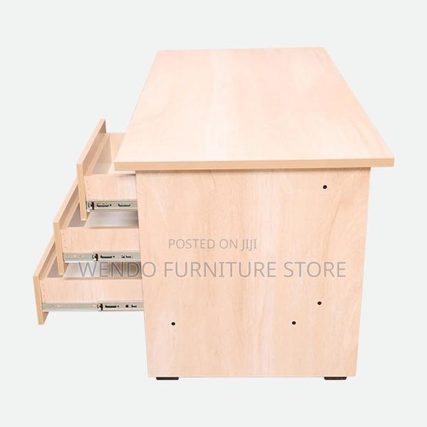 Office Desk; 1 Meter Brown Home Clerical Pc Table - thumbnail 9