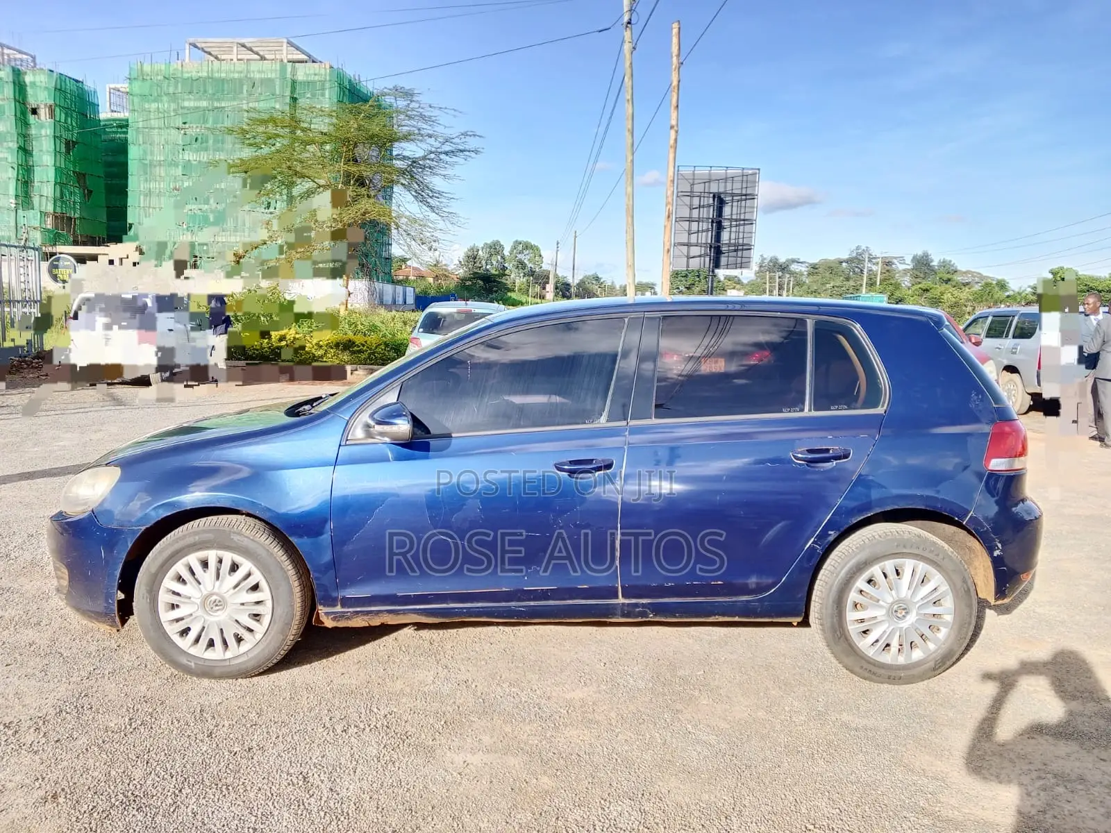 Volkswagen Golf 2011 Blue