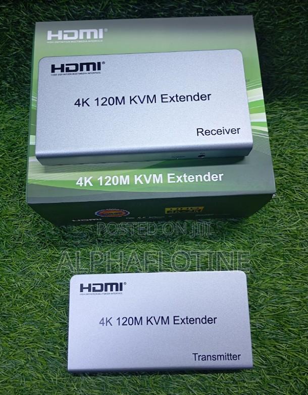 120m Hdmi Extender Transmits Uhd Video Upto 120m Over Cat6 Cable