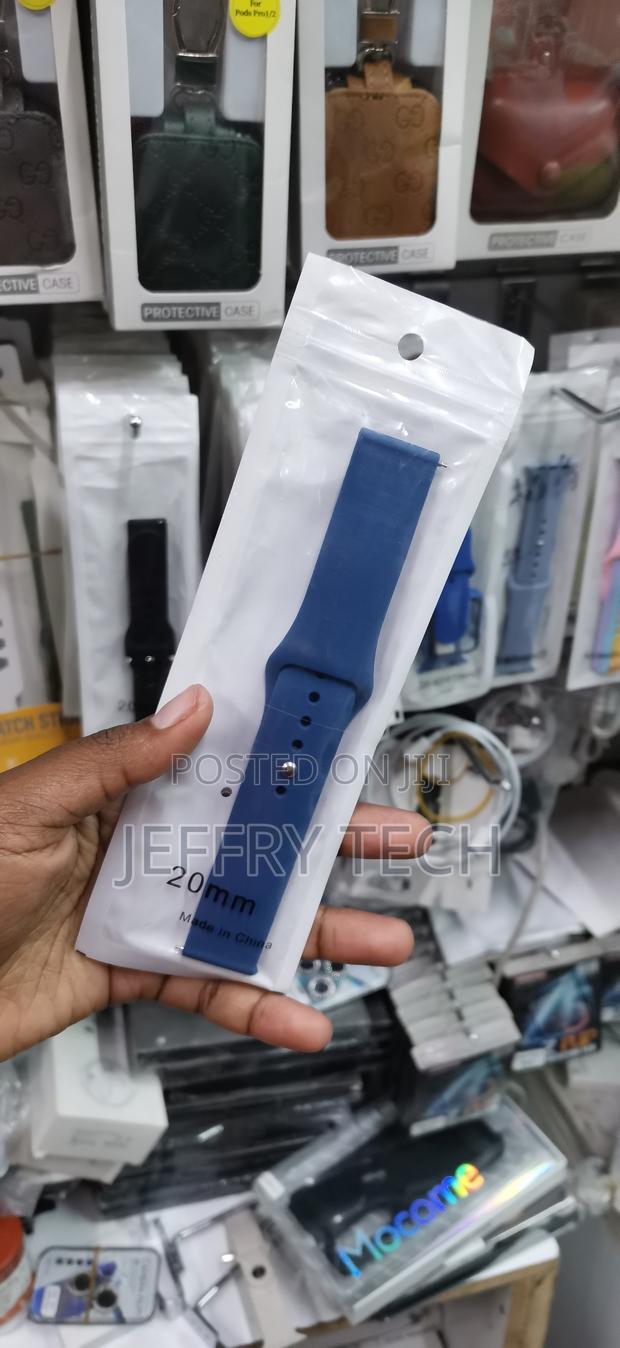 Classic Apple Watch Sport Band Style 20mm-Blue - thumbnail 2