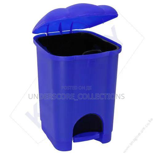 Kenpoly 18l Plastic Pedal Bin Features Hands-Free Operation