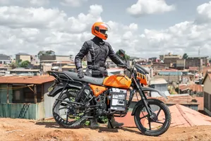 New Motorcycle 2017 Orange
