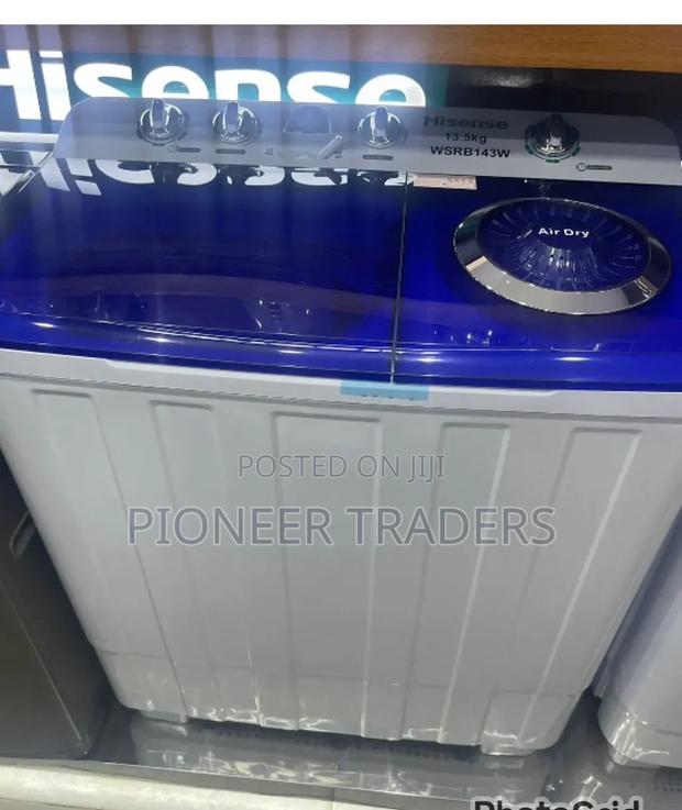 Hisense 13.5kg Twin Tub Semi Automatic Top Load Washing Machine