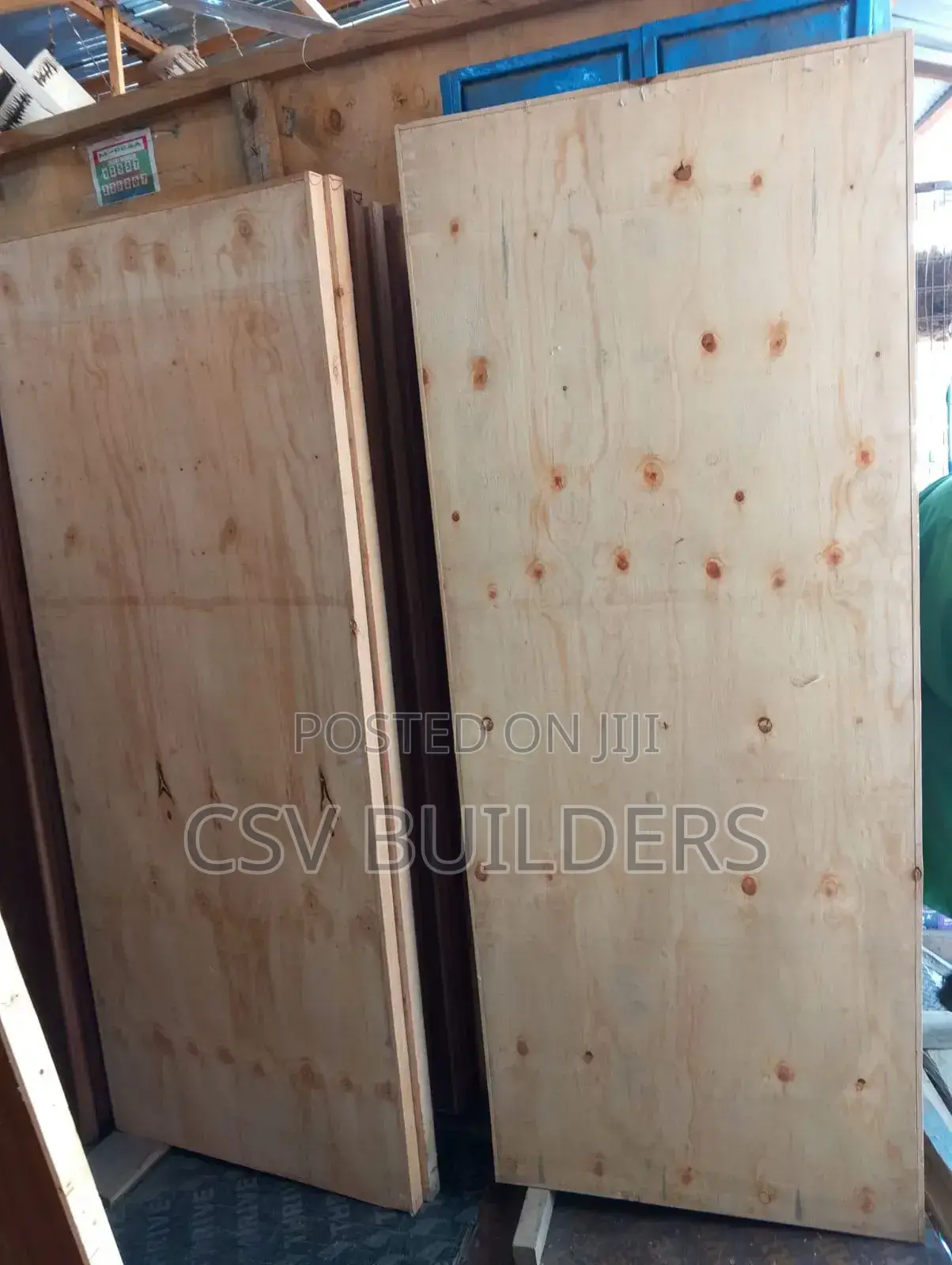 Semi Solid Flash Doors
