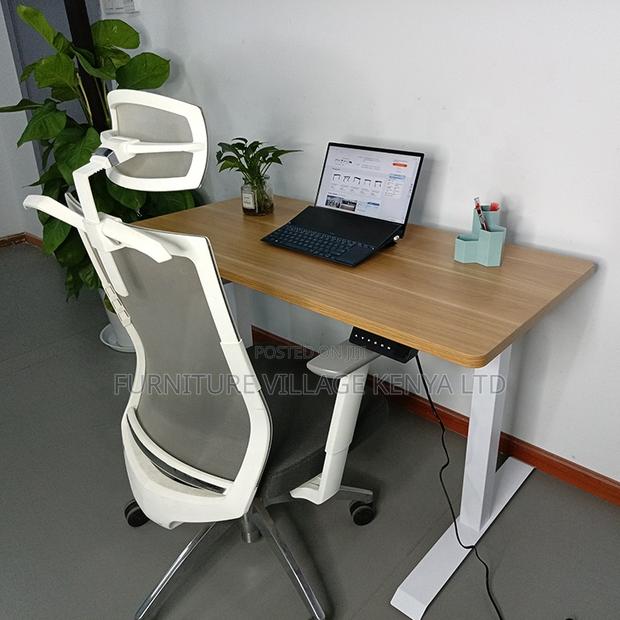 Electric Sit Stand Standing Desk - thumbnail 4