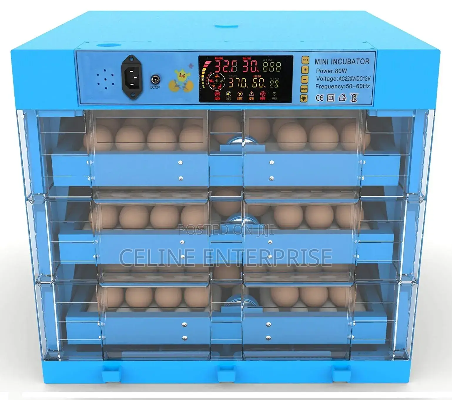 128 Eggs Incubator